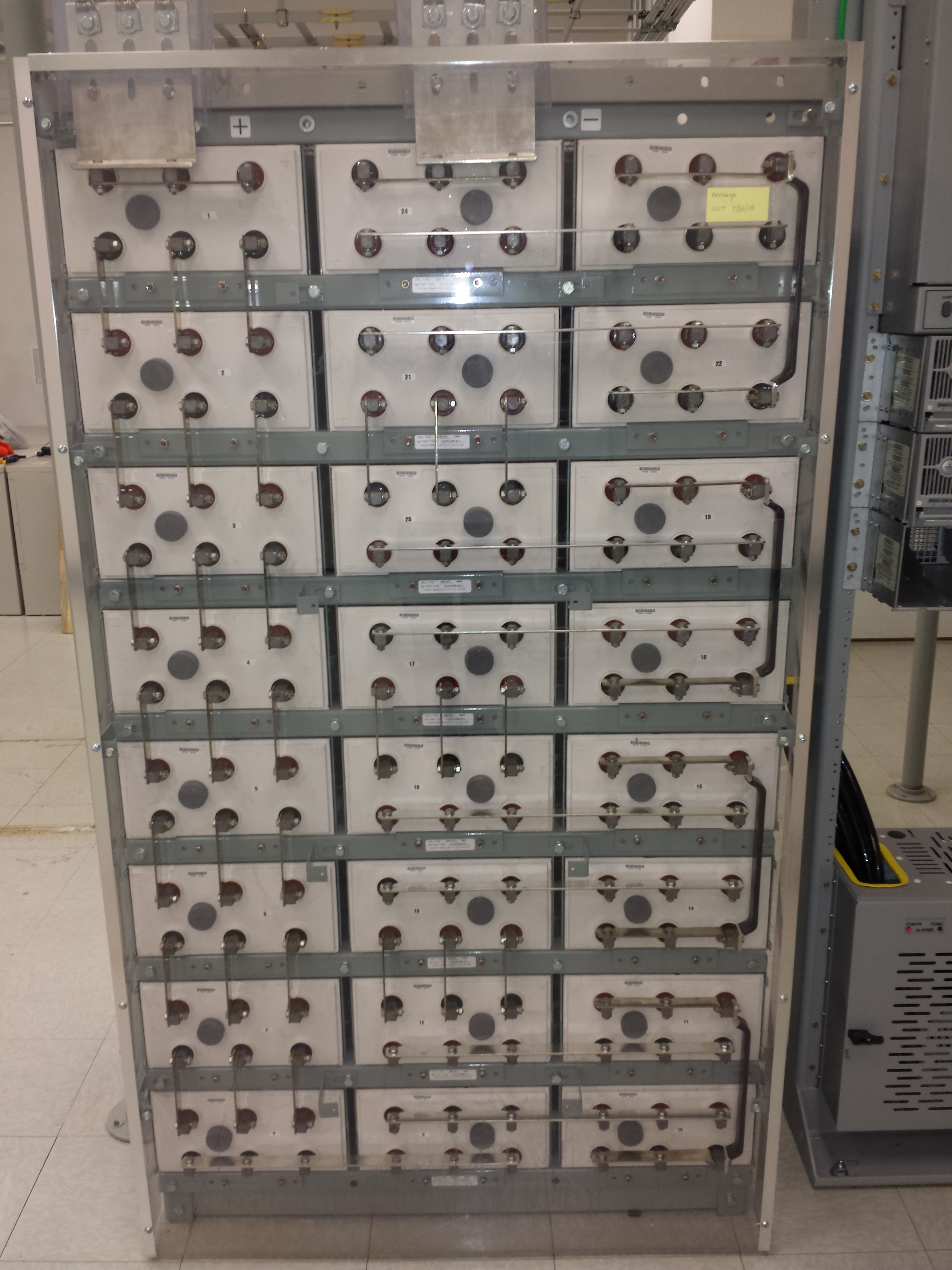 48 VDC array of Deka Unigy II 95-33 batteries ...