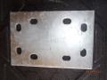 Pipe-to-pipe crossover plate, 2.5-3.5”